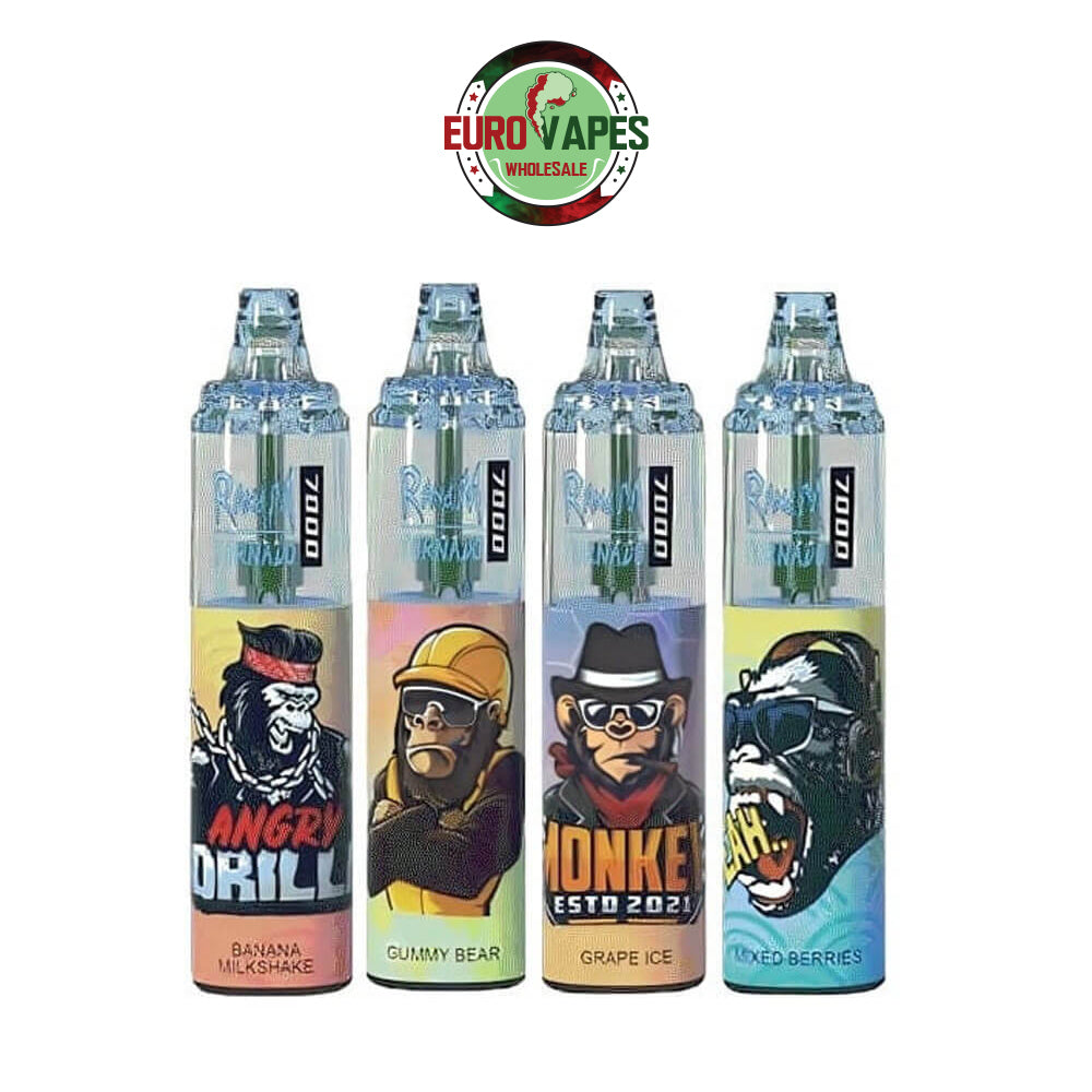 RAndM Tornado 7000 Puffs Disposable Vape (Pack of 10)