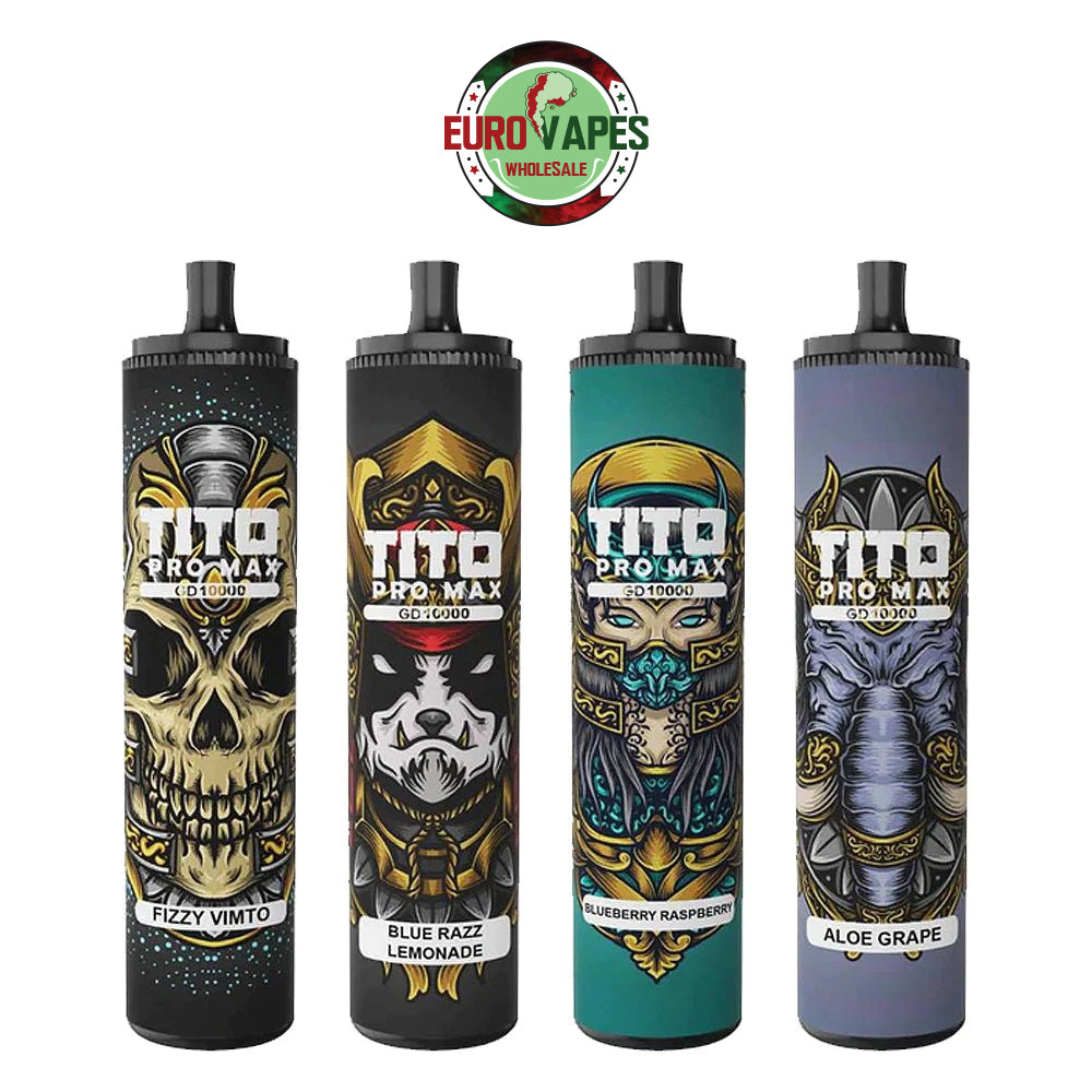 Tito Pro Max GD 10000 Disposable Vape Pod (Pack of 10)