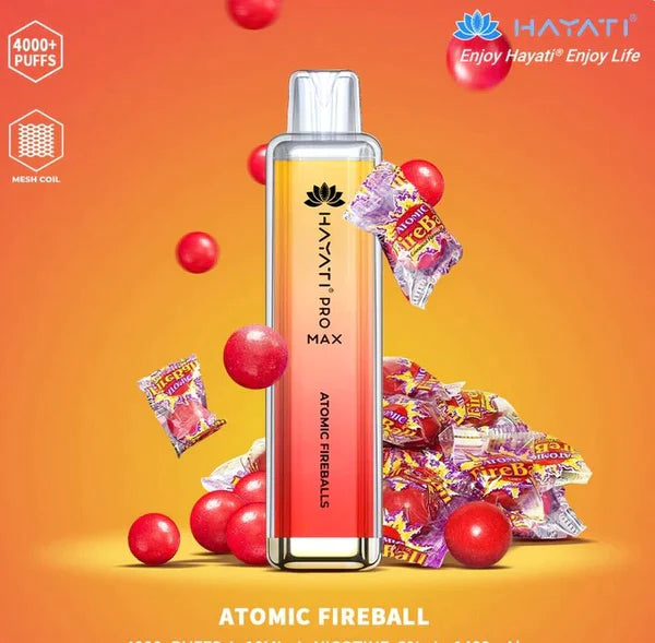 Hayati Crystal Pro Max 4000 Puffs (Caja de 10)