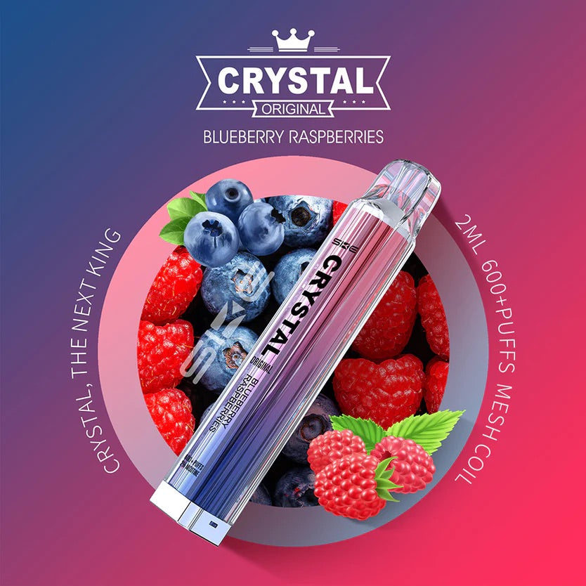 SKE Crystal Bar 600 Puffs Disposable Vape (Caja de 10)