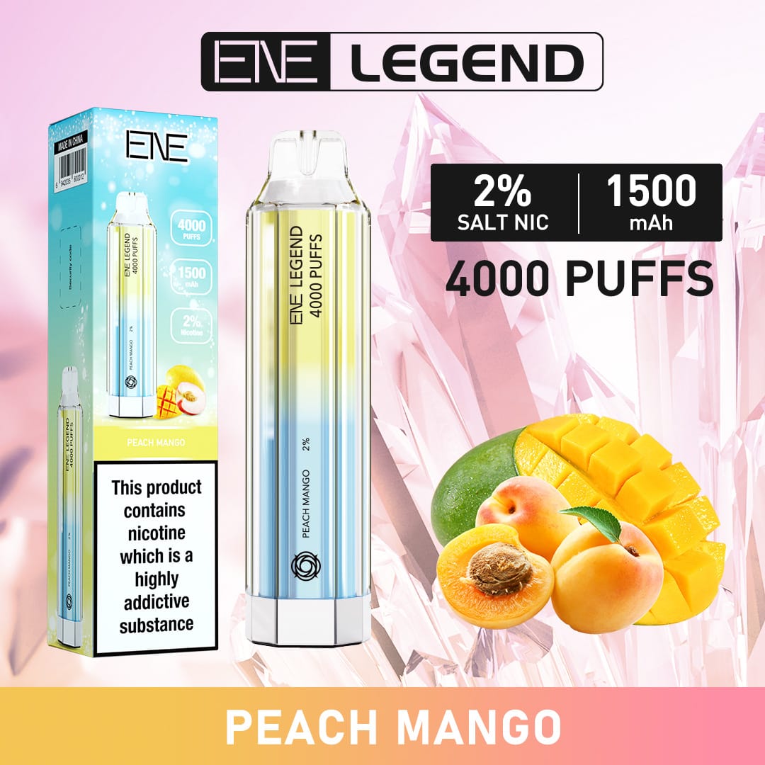 ENE Elux Legend 4000 Puffs Disposable Vape (Caja de 10)