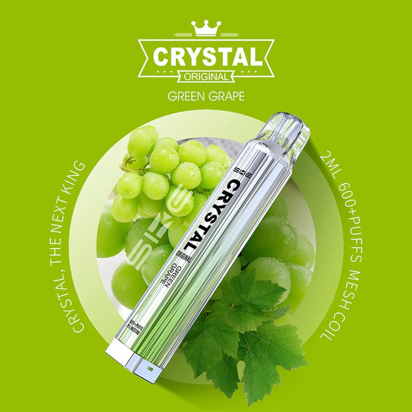 SKE Crystal Bar 600 Puffs Disposable Vape (Caja de 10)