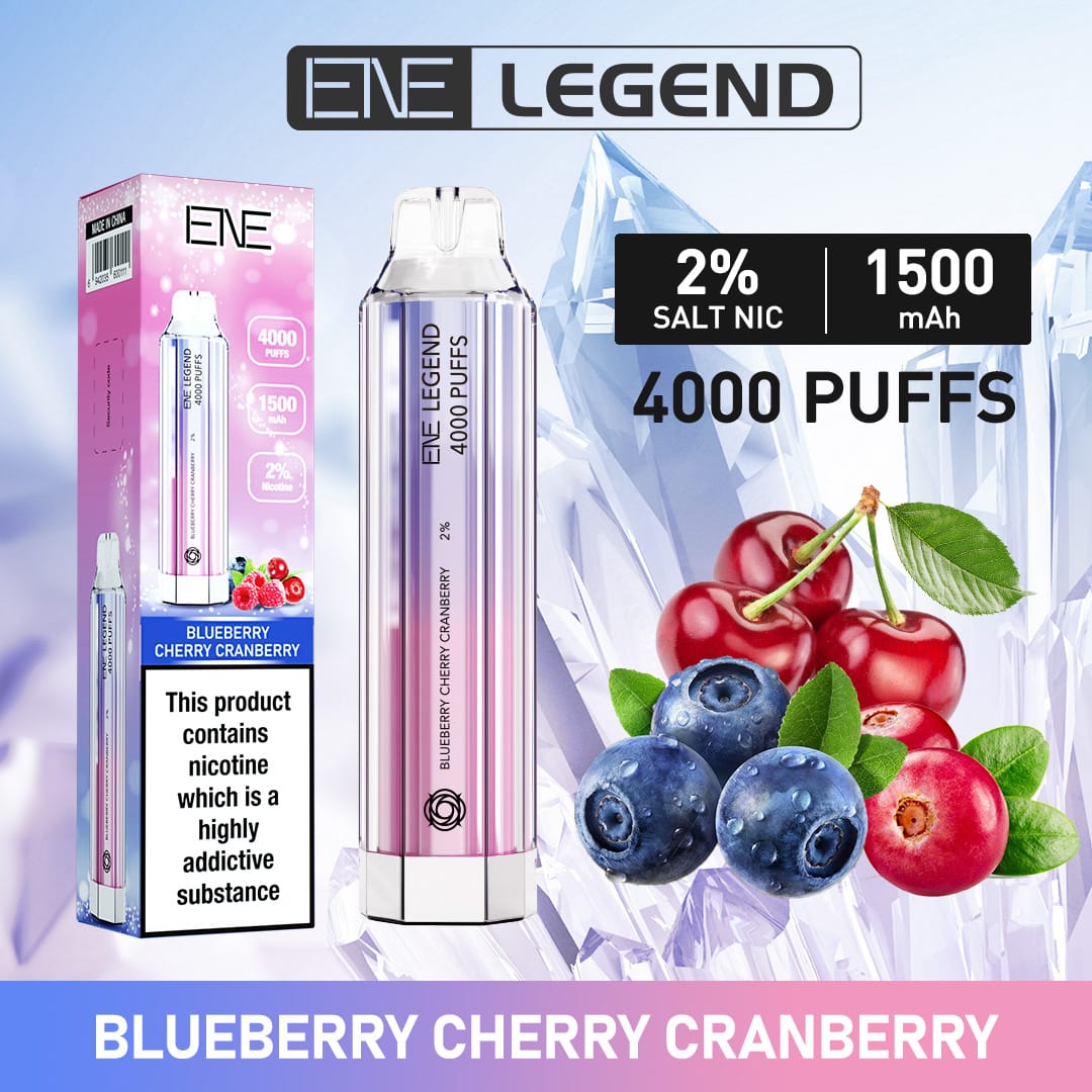 ENE Elux Legend 4000 Puffs Disposable Vape (Caja de 10)
