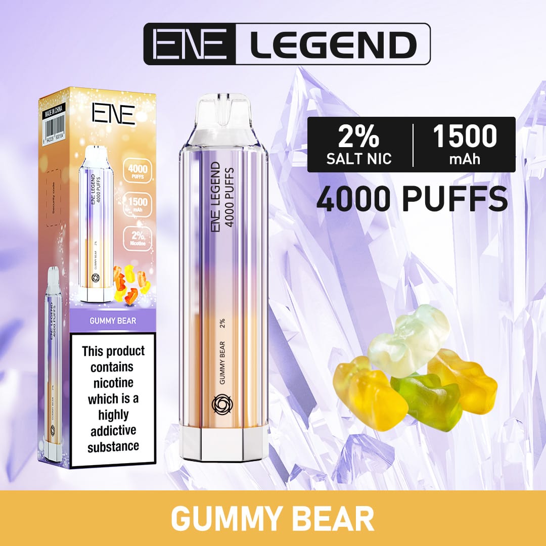 ENE Elux Legend 4000 Puffs Disposable Vape (Caja de 10)