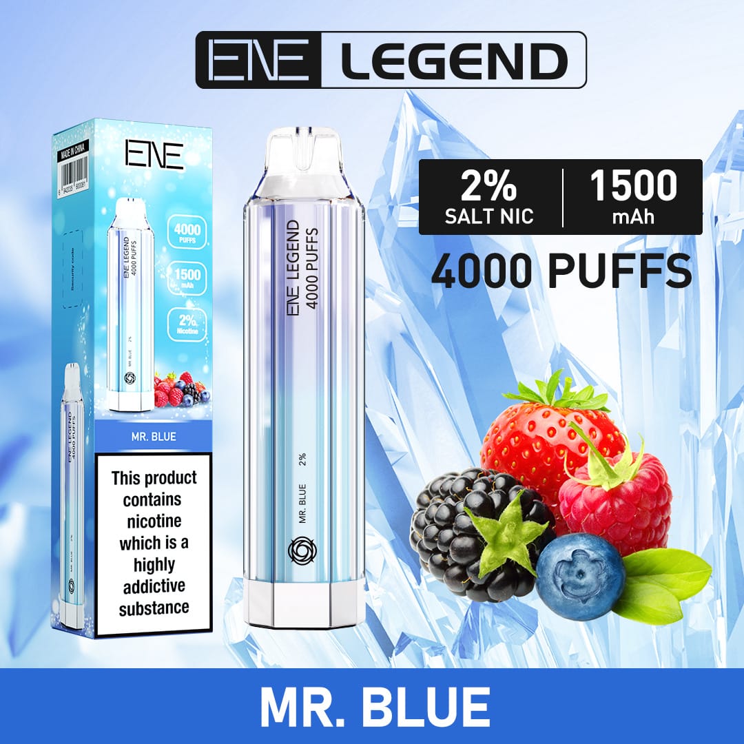 ENE Elux Legend 4000 Puffs Disposable Vape (Caja de 10)