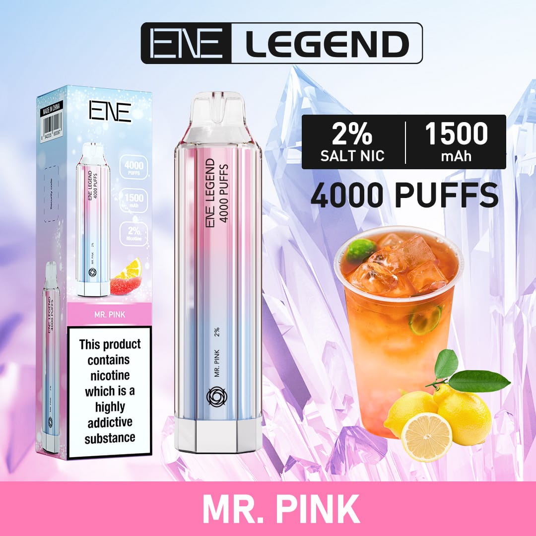 ENE Elux Legend 4000 Puffs Disposable Vape (Caja de 10)
