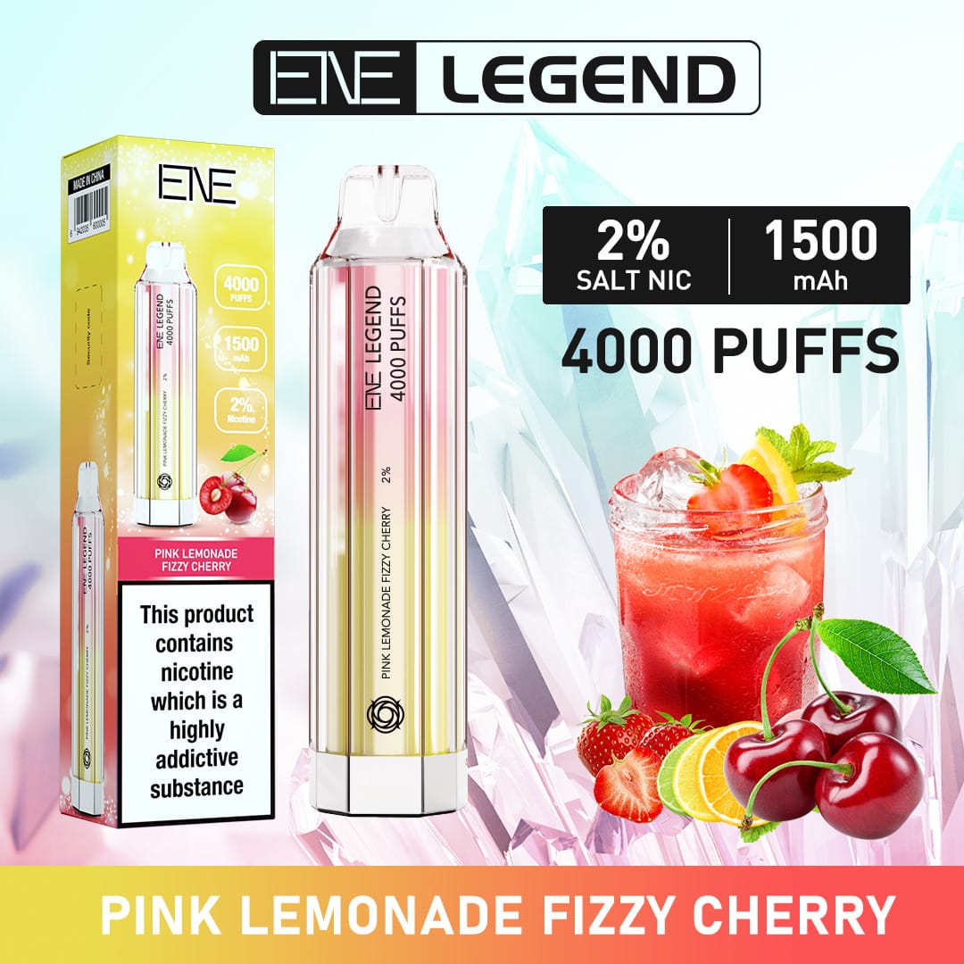 ENE Elux Legend 4000 Puffs Disposable Vape (Caja de 10)