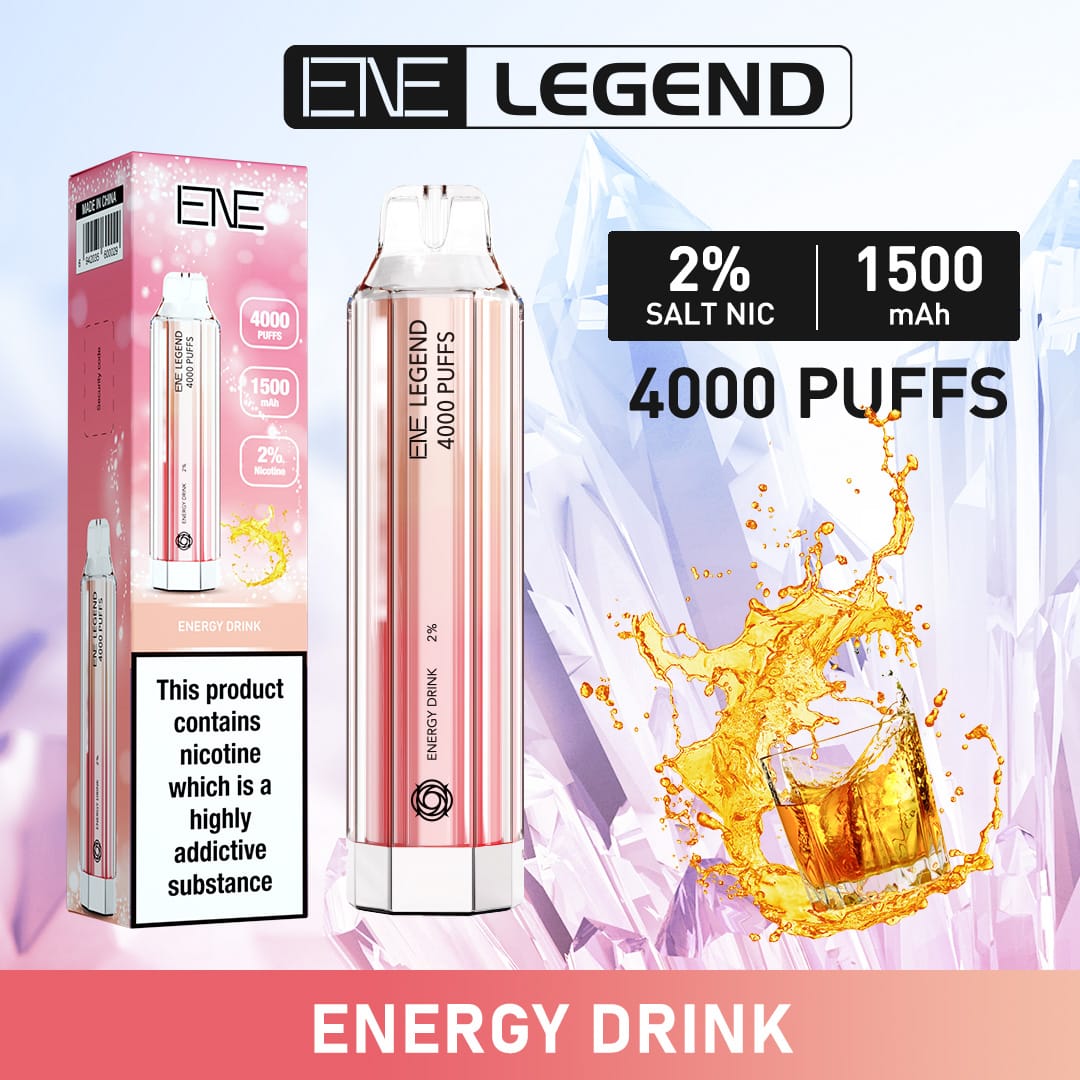 ENE Elux Legend 4000 Puffs Disposable Vape (Caja de 10)