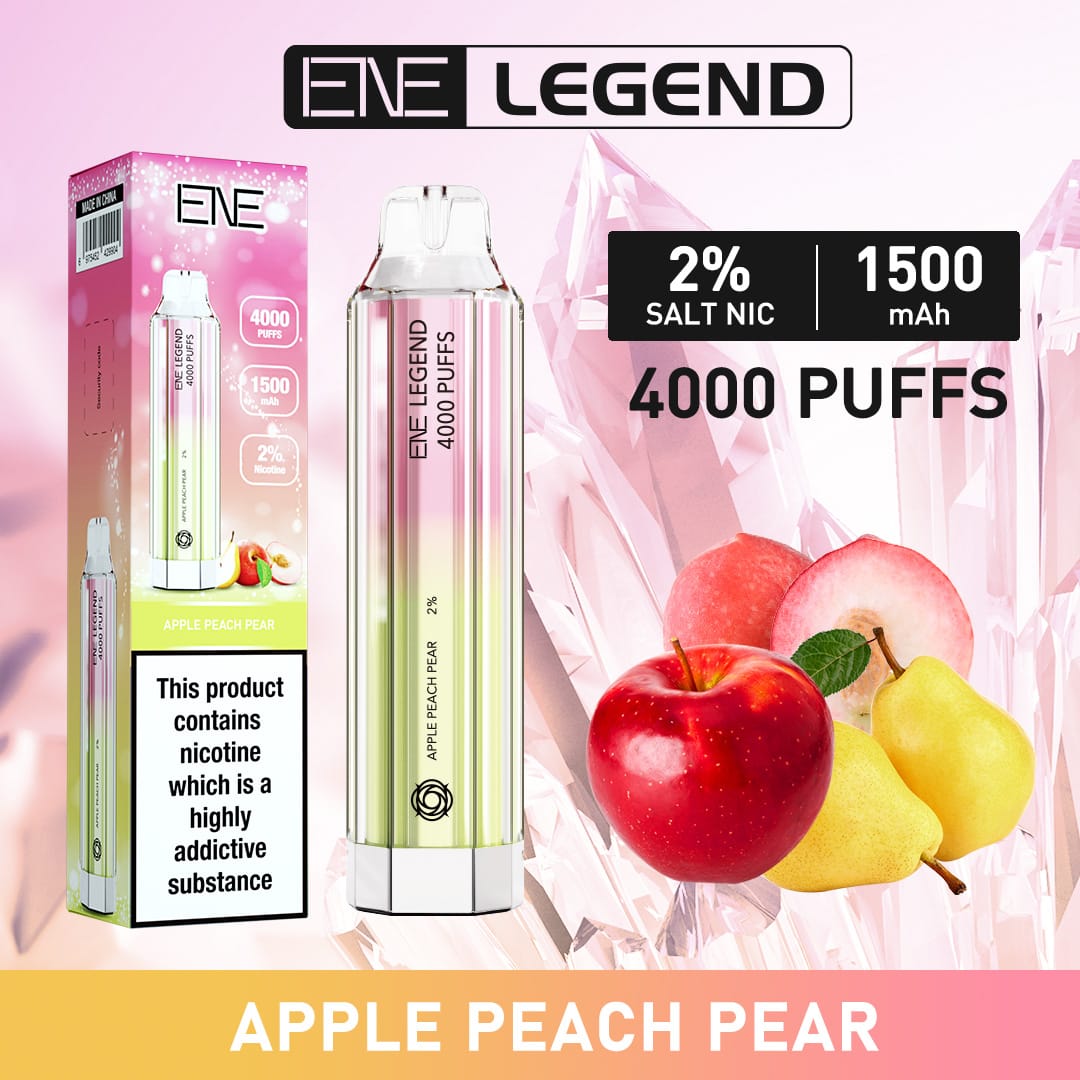 ENE Elux Legend 4000 Puffs Disposable Vape (Caja de 10)