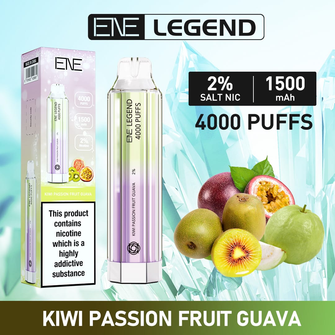 ENE Elux Legend 4000 Puffs Disposable Vape (Caja de 10)