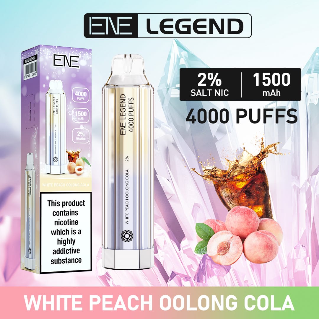 ENE Elux Legend 4000 Puffs Disposable Vape (Caja de 10)
