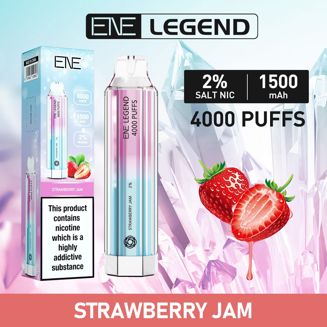 ENE Elux Legend 4000 Puffs Disposable Vape (Caja de 10)