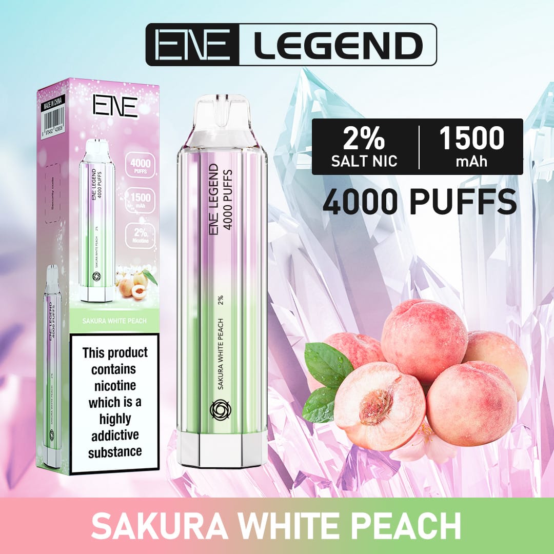 ENE Elux Legend 4000 Puffs Disposable Vape (Caja de 10)