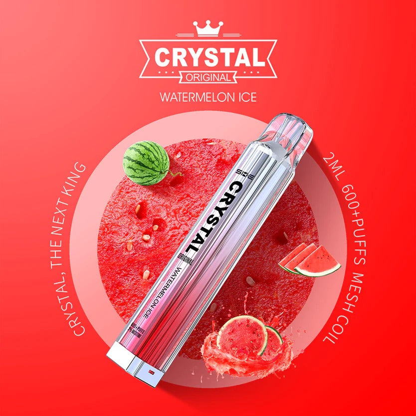 SKE Crystal Bar 600 Puffs Disposable Vape (Caja de 10)