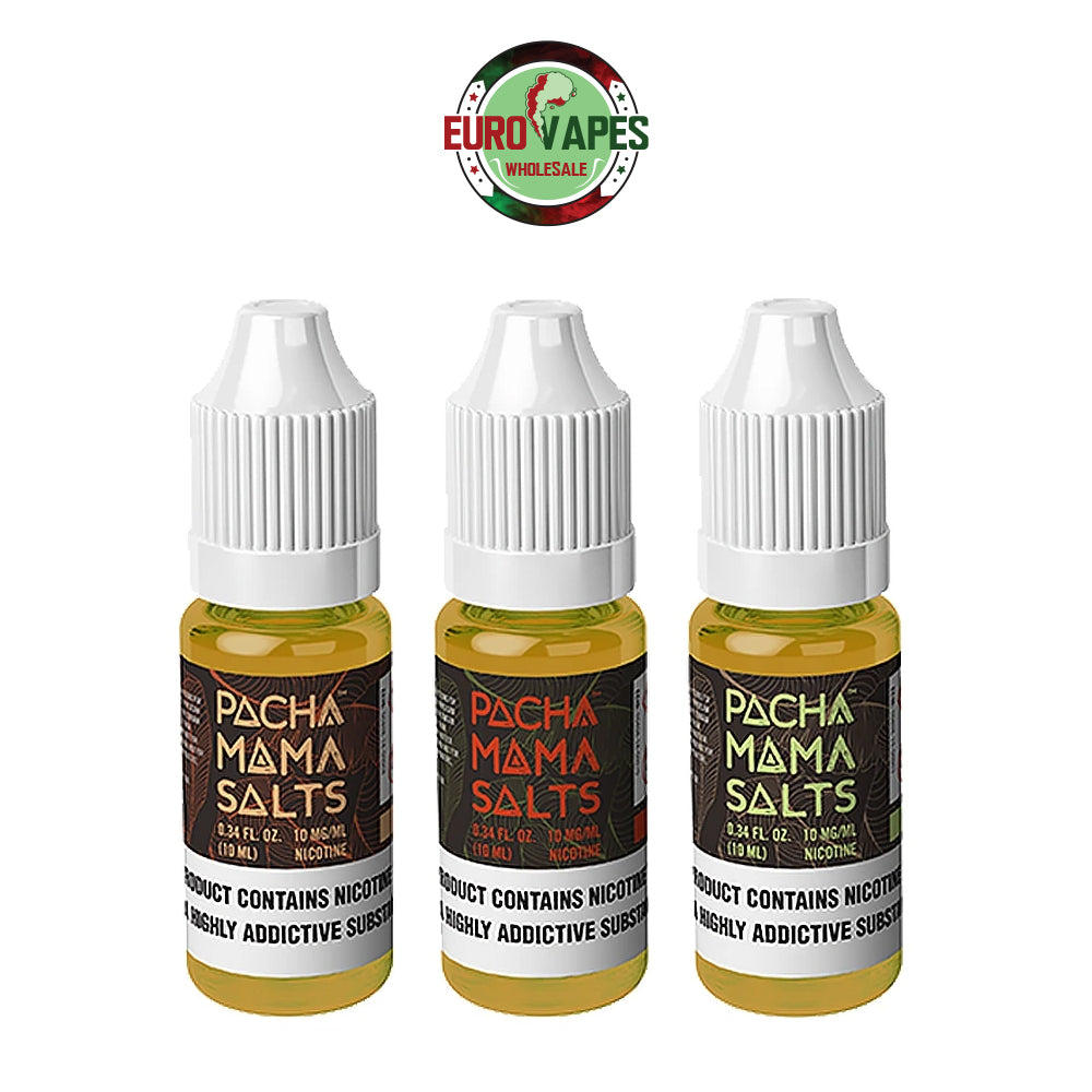 Pacha Mama 10ML Nic Salt (Pack Of 10)