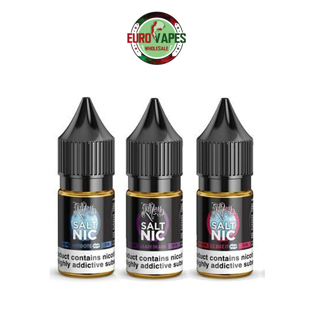 Ruthless 10ML Nic Salt (Pack Of 10)