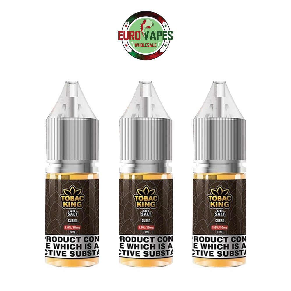 Tobac King 10ML Nic Salt (Pack Of 10)