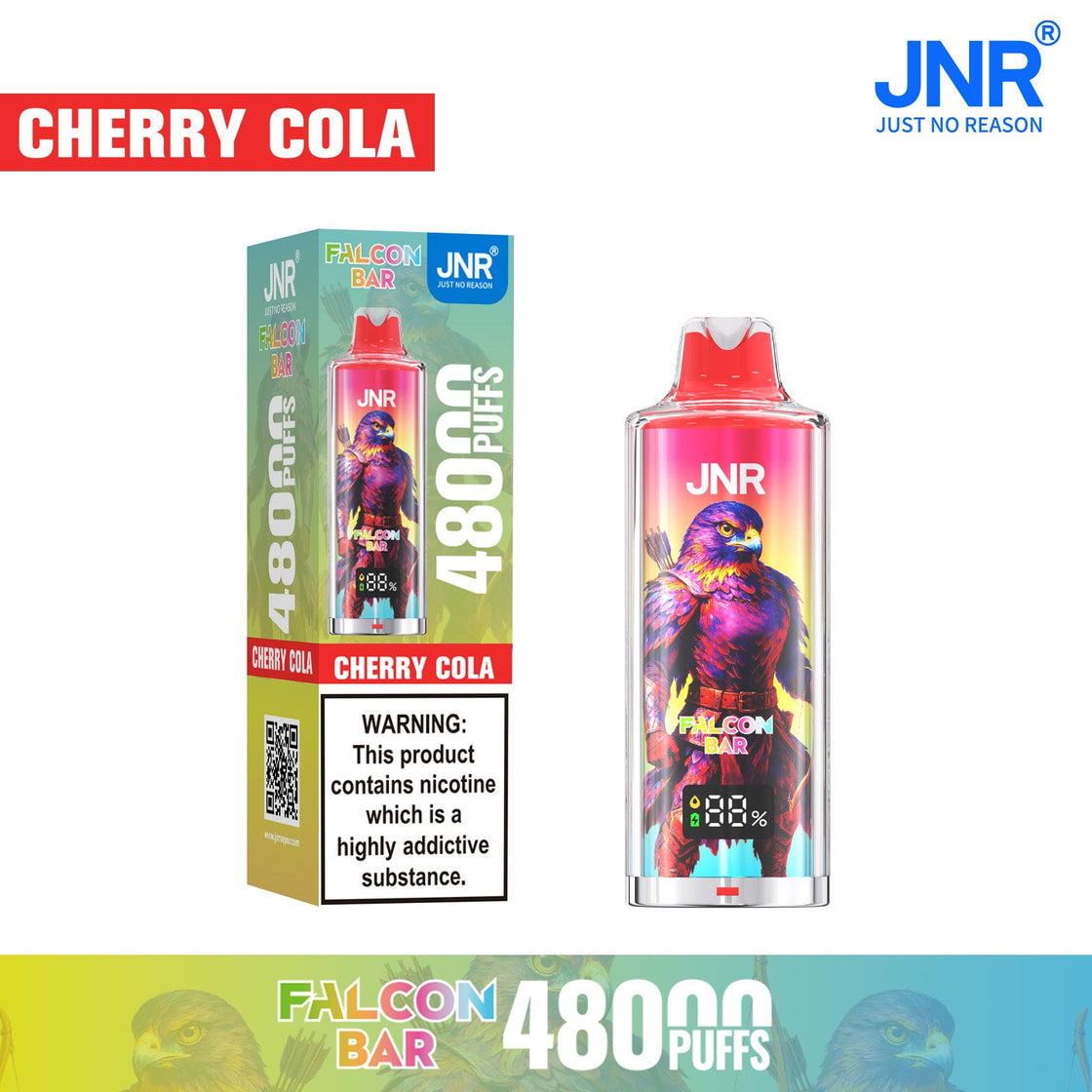 JNR Falcon Bar 48000 Puffs Disposable Vape (Box of 10)