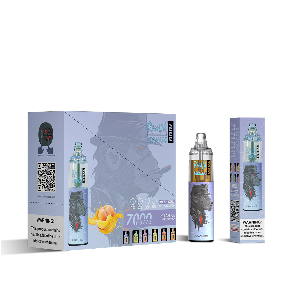 RAndM Tornado 7000 Puffs Disposable Vape (Caja de 10)