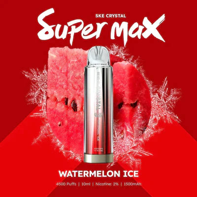 Ske Crystal Super Max 4500 Disposable Vape Pod Pack of 10