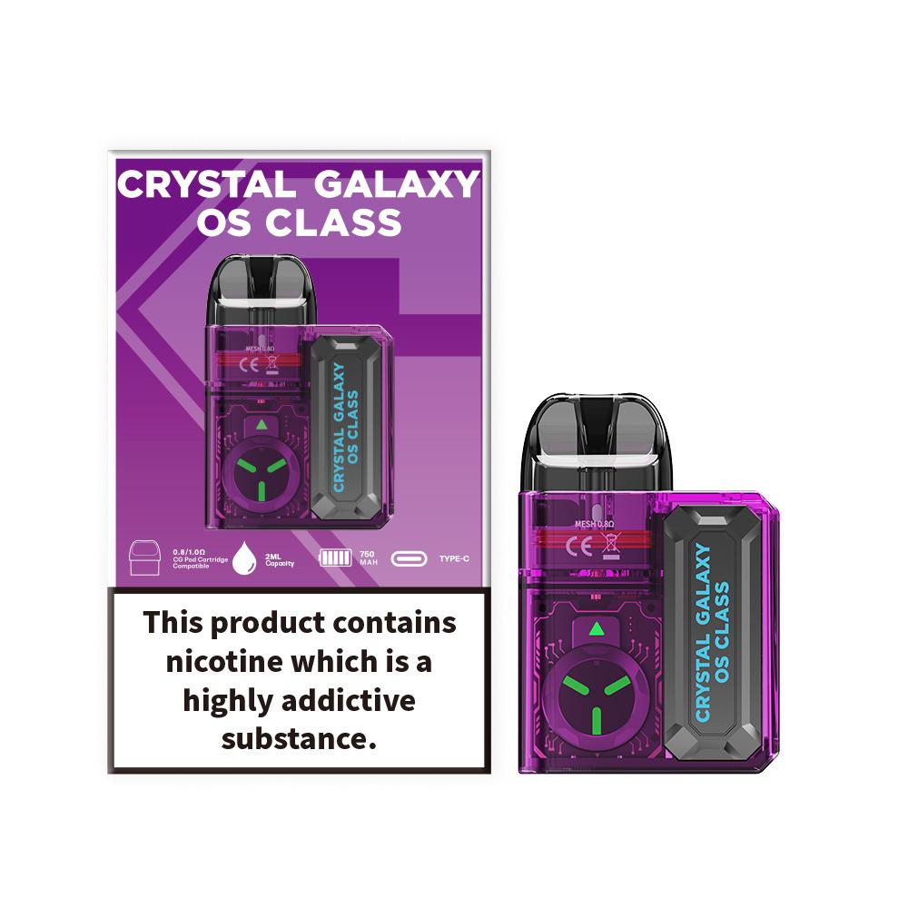 Crystal Galaxy Os Class Pod System Kit - #Simbavapeswholesale#