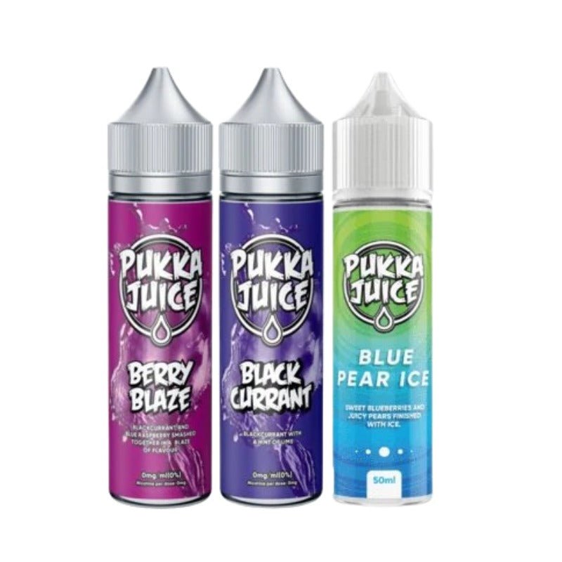 Pukka 50ml E-liquids