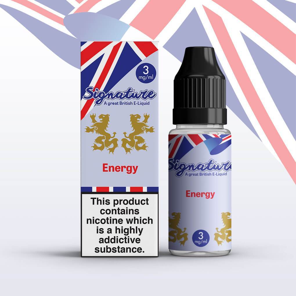 Signature - Energy - 10ml E-liquids (Pack of 10)