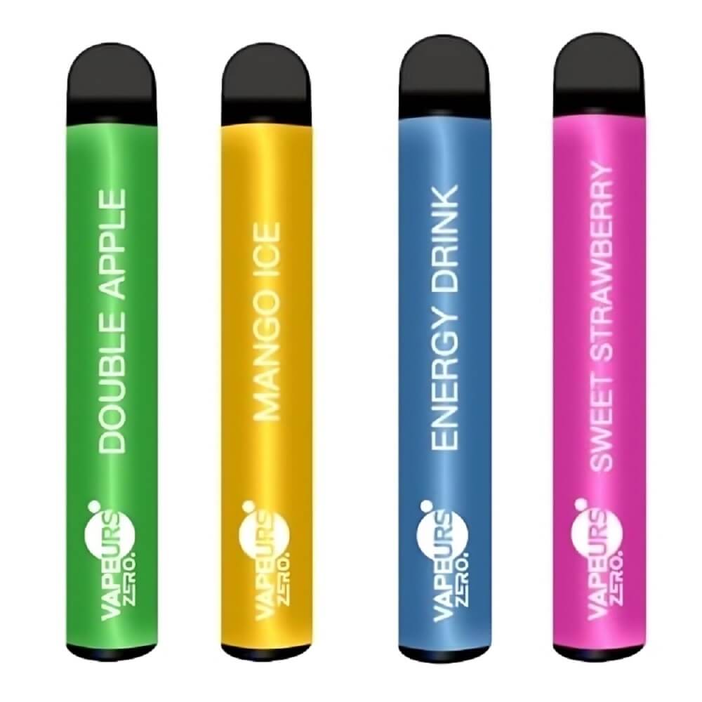 Vapeurs 600 Puffs Disposable Vape Pod - Pack of 10